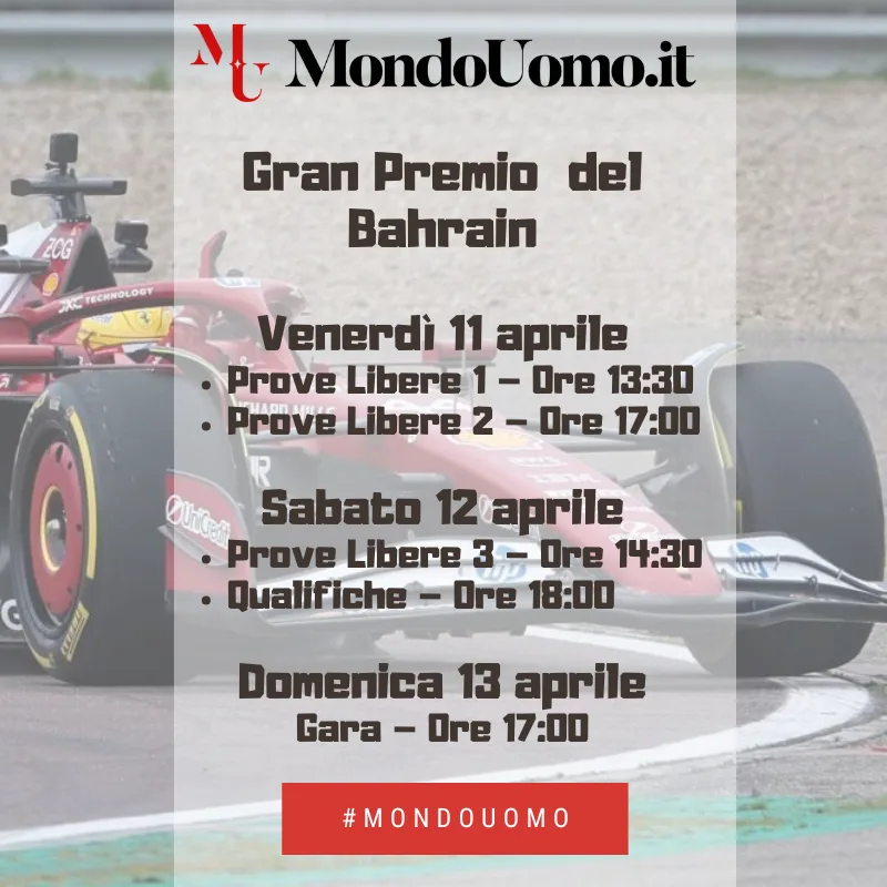 Gran Premio F1 del Bahrain 2025: Programma ed Orari