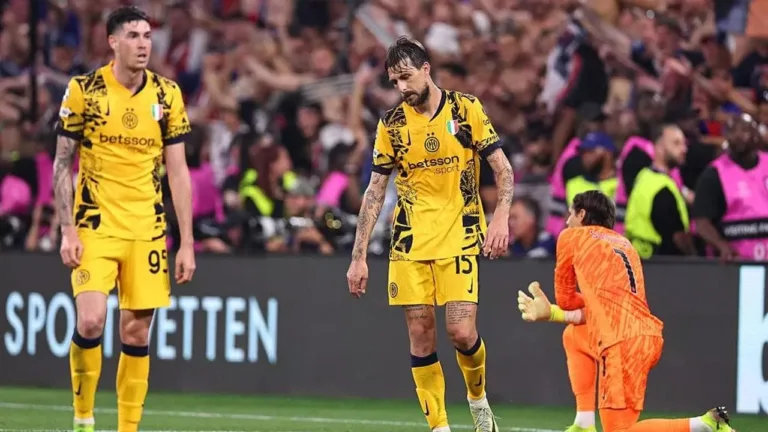 Finale di Champions, PSG – Inter 5-0. PSG - Inter 5-0