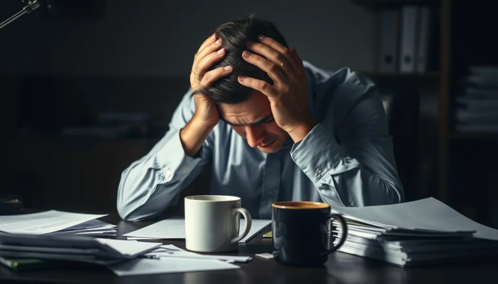 sintomi crisi professionale