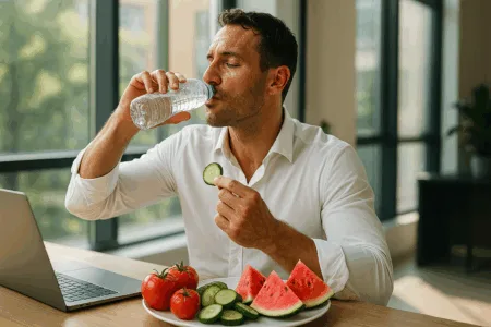 Caldo ed Idratazione, eterni nemici: ecco come re idratarsi con il cibo. Caldo ed Idratazione, eterni nemici: ecco come re idratarsi con il cibo.