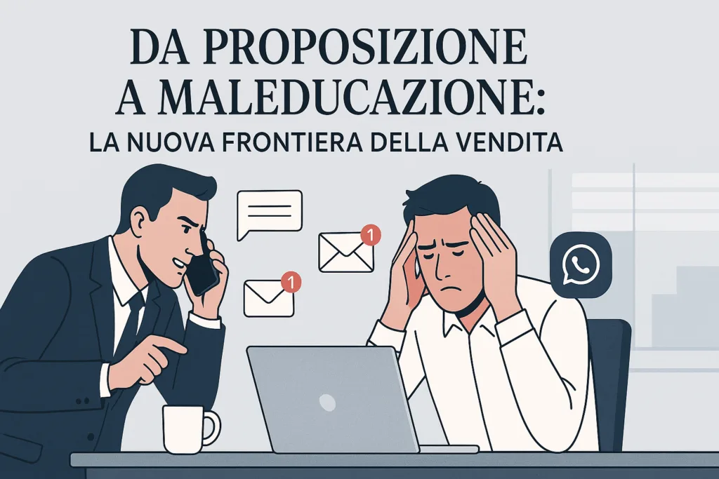 Chiamate ossessive e messaggi indesiderati: la nuova frontiera della maleducazione commerciale. maleducazione commerciale