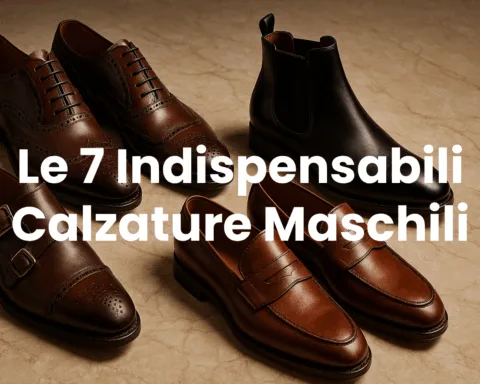 Ogni scarpa racconta una storia, comunica un messaggio e rivela aspetti profondi della personalità di chi la indossa. Non si tratta solo di seguire le tendenze, ma di comprendere l'arte sartoriale che si cela dietro ogni modello e di saper abbinare funzionalità ed eleganza in perfetto equilibrio. In questo articolo vi presentiamo le 7 tipologie di calzature che ogni gentleman dovrebbe avere nella sua scarpiera!