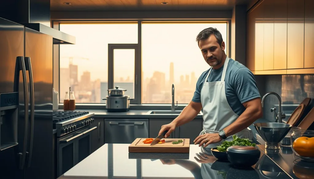 evoluzione cucina maschile