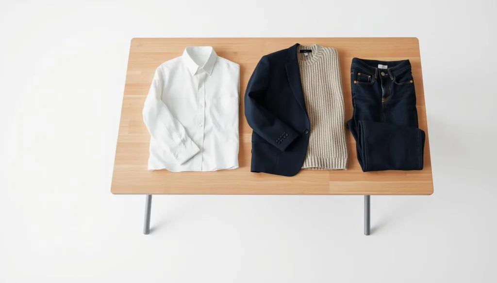 minimalismo guardaroba uomo