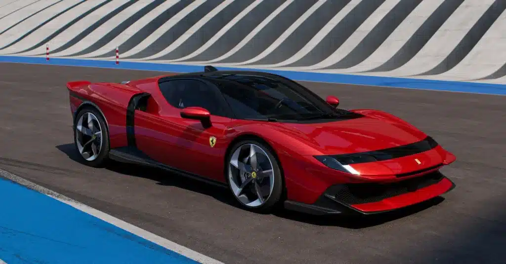 nuova ferrari testarossa