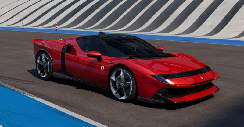 nuova ferrari testarossa