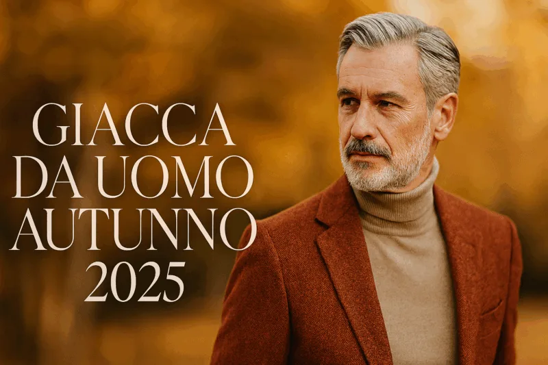 La giacca da uomo perfetta per ottobre, tra evergreen e nuove tendenze Autunno/Inverno 2025-2026.