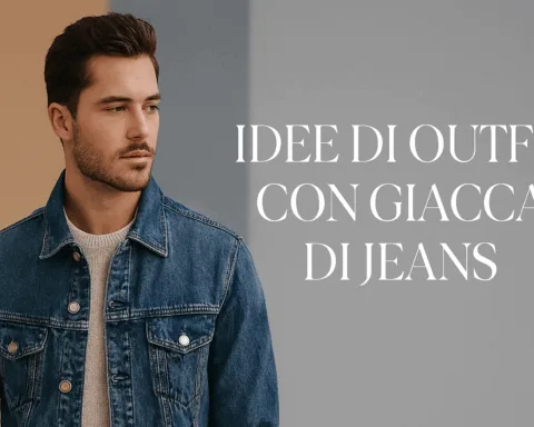 Outfit Uomo e Giacca di Jeans
