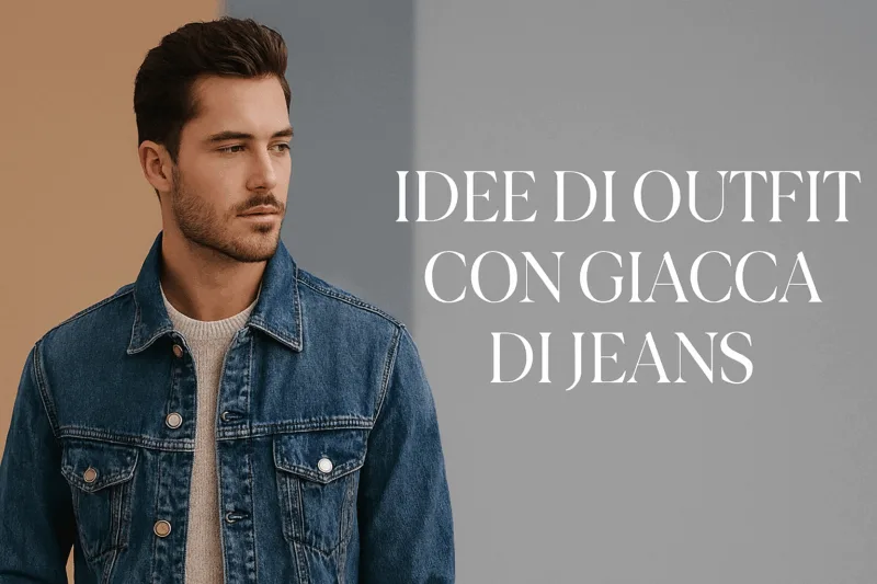 Outfit Uomo e Giacca di Jeans
