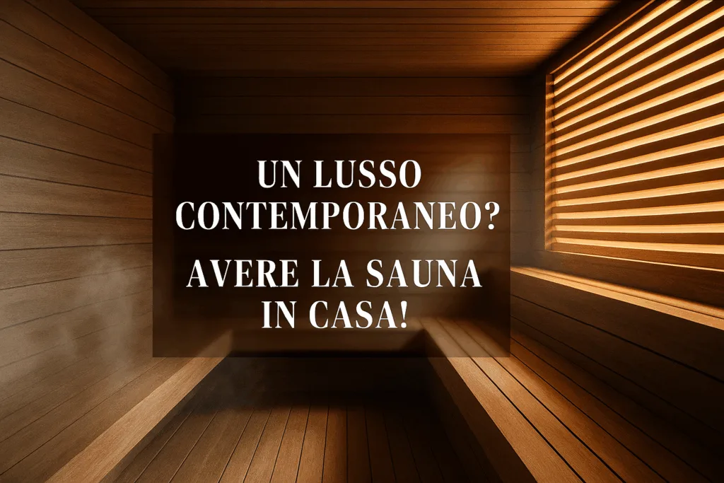 La Sauna in Casa: Il Nuovo Simbolo del Lusso Contemporaneo. Sauna in Casa Simbolo del Lusso Contemporaneo