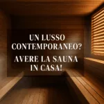 Sauna in Casa Simbolo del Lusso Contemporaneo