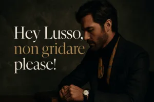 Lusso Smette di Gridare
