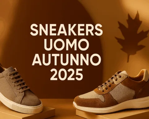 Le sneaker uomo più in voga per l'autunno 2025