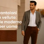 Pantaloni in velluto per uomo: come indossarli