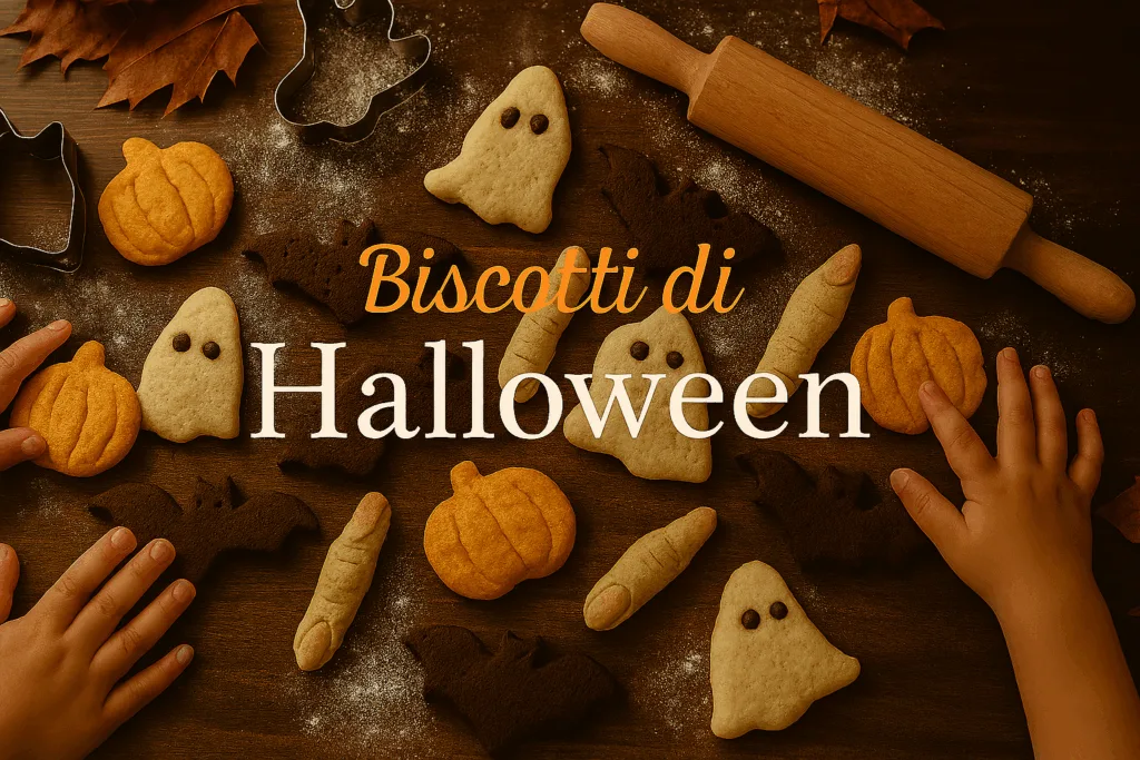 Biscotti di Halloween per Papà Single: Quando la Cucina Diventa Magia. fare i biscotti di Halloween con i vostri figli è una di quelle cose che ricorderanno per sempre
