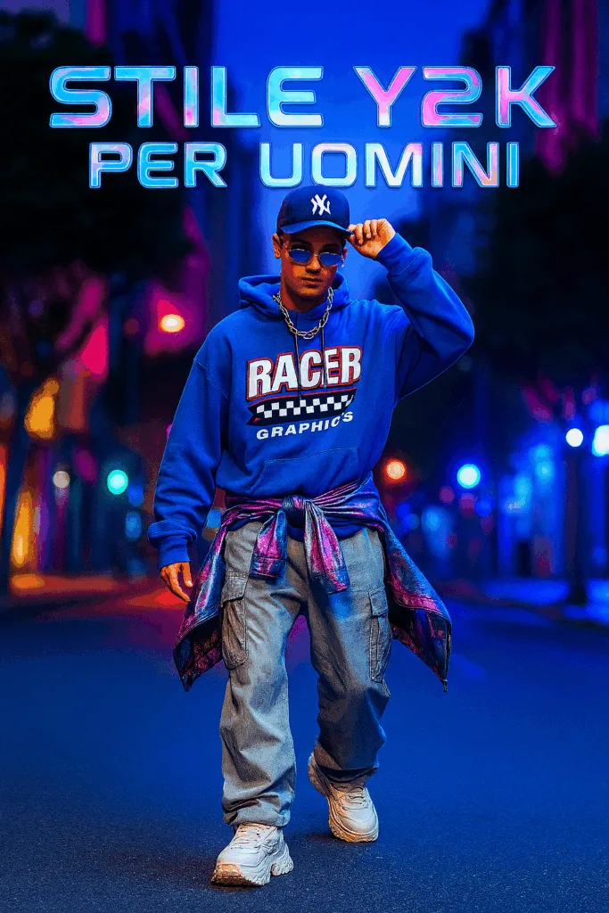 Il Ritorno dello Stile Y2K per un uomo: Quando il Futuro Incontra la Nostalgia