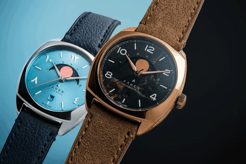 Farer Alza il Sipario su Due Nuove Interpretazioni della Collezione Moonphase. Farer Alza il Sipario su Due Nuove Interpretazioni della sua Collezione Moonphase