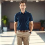 Indossare la polo uomo in stile business casual