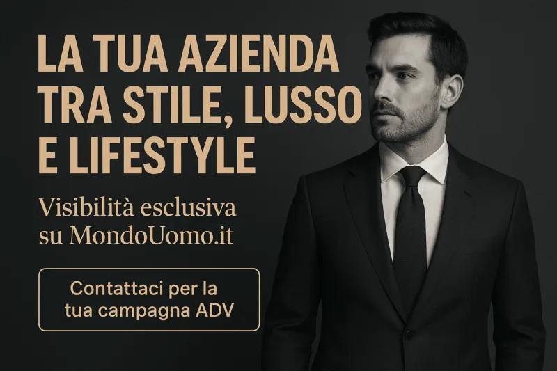 pubblicità magazine maschile