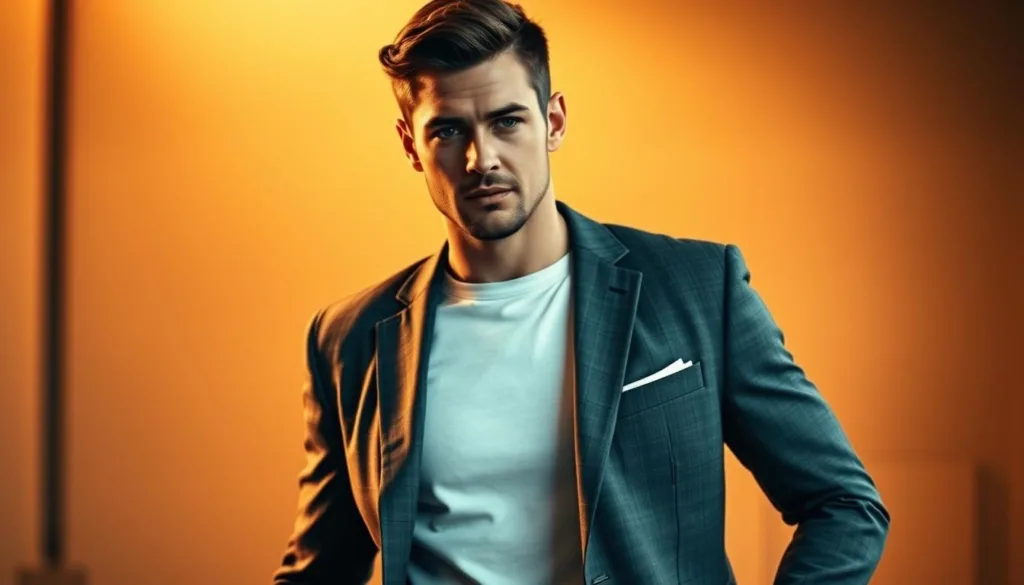 Come scegliere l’abito perfetto per un uomo da indossare con t-shirt? abito uomo con t shirt