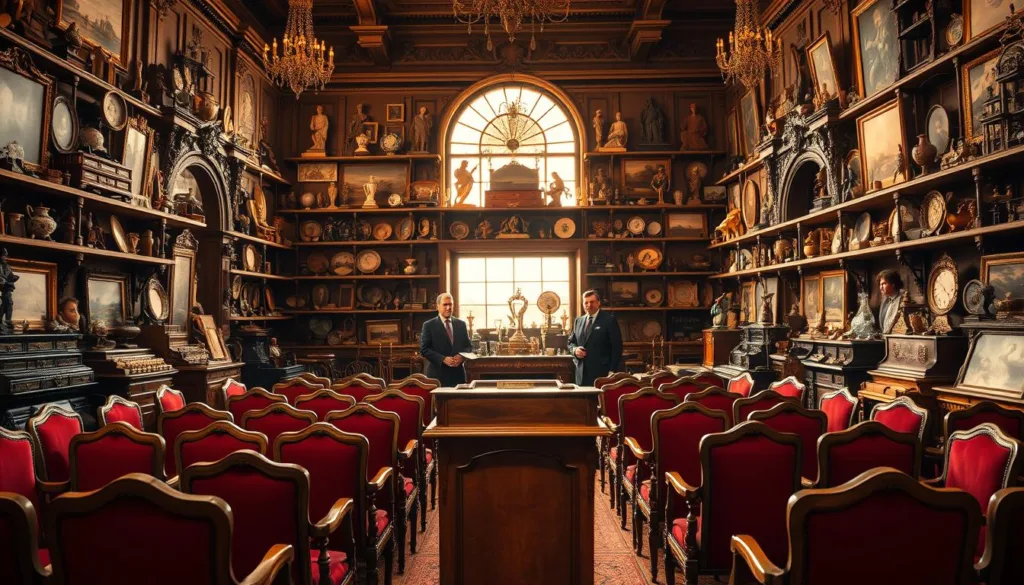 asta di antiquariato