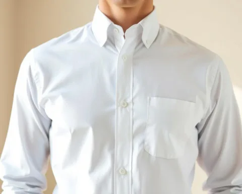 camicia bianca uomo