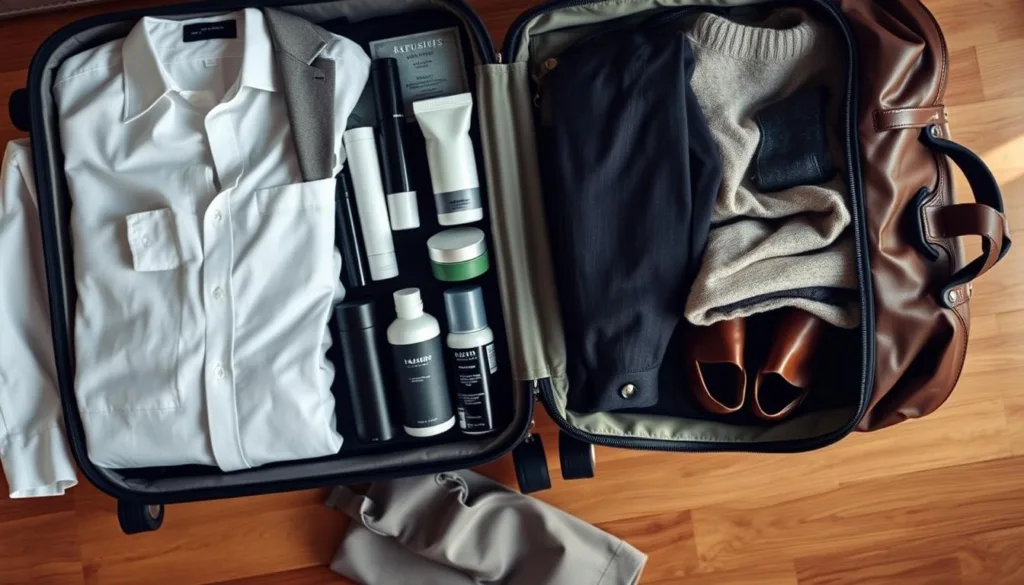 Tutto quello un uomo deve sapere su cosa mettere in valigia per un weekend. cosa mettere in valigia