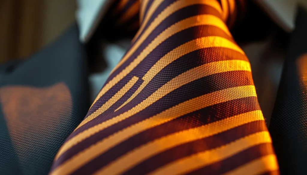 Cravatta regimental: simbolo di eleganza classica. cravatta regimental