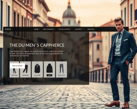 ecommerce moda uomo Italia