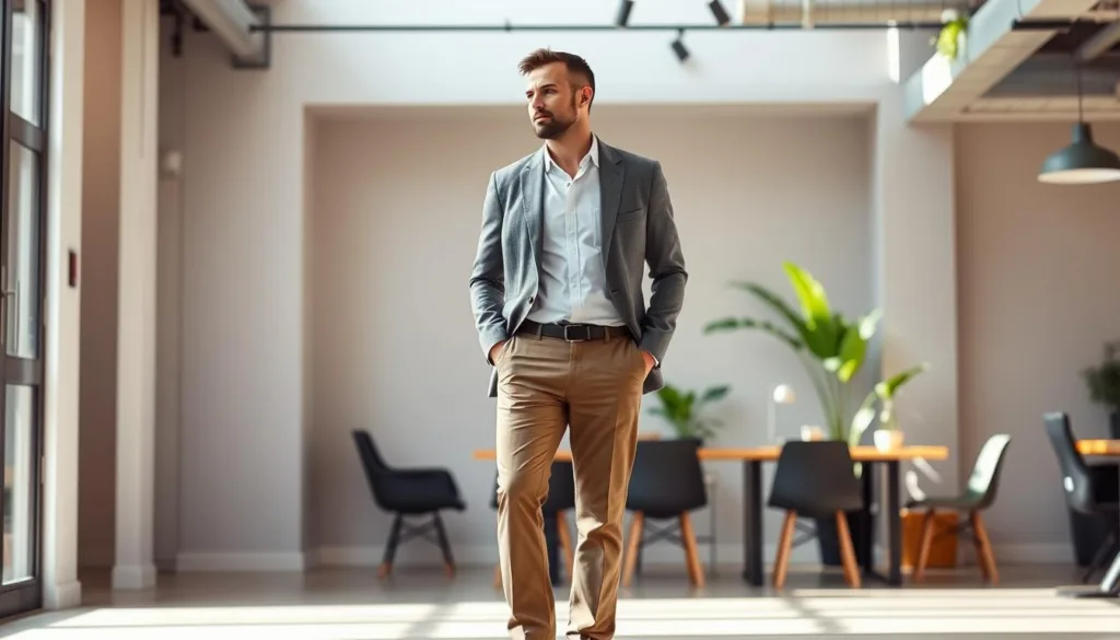 equilibrio look smart casual