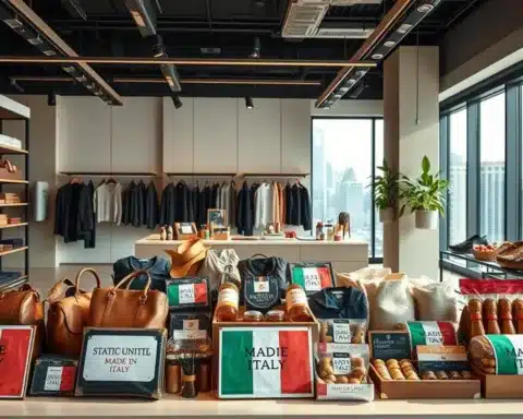 export made in Italy Stati Uniti