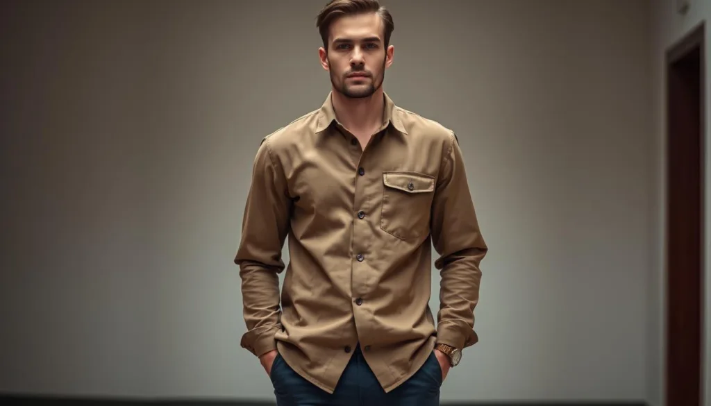 giacca overshirt uomo