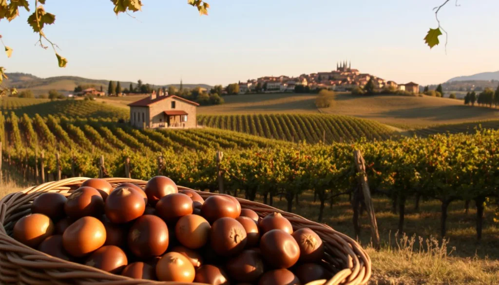 itinerario toscano castagne vini