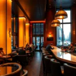 Loungebar in großen italienischen Städten