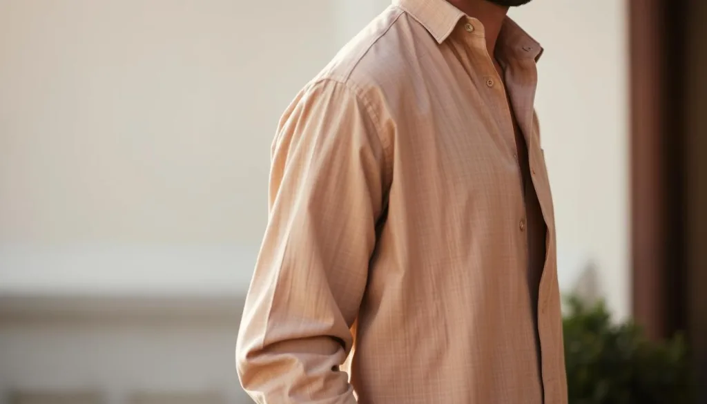 materiali tessuti overshirt uomo