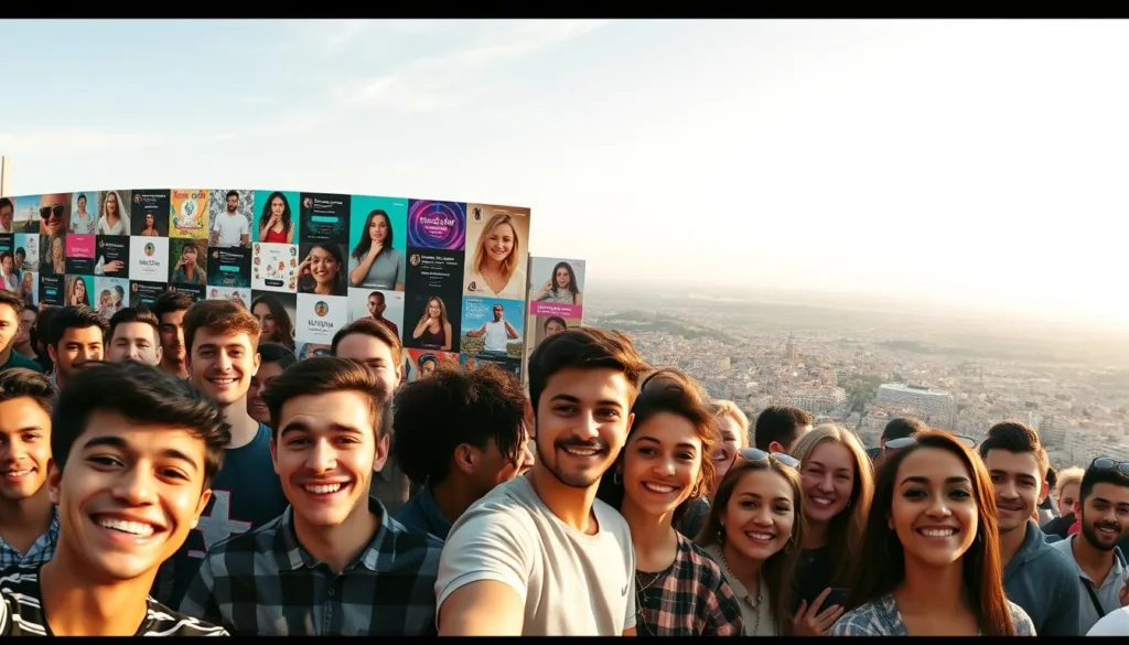 panorama TikTok italiano creator