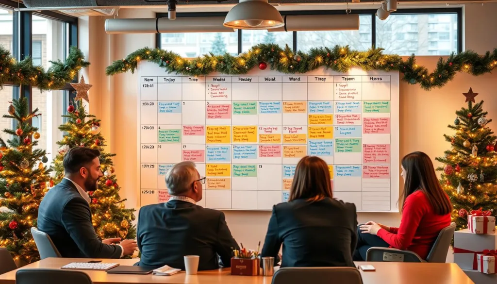 pianificazione tempistiche campagna natalizia