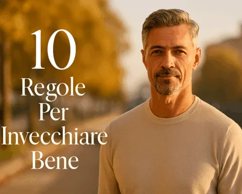 Questo articolo offre consigli pratici per invecchiare bene, per uomini dai 30 anni in su, con focus su nutrizione, attività fisica, cura della pelle, gestione dello stress e stile personale.