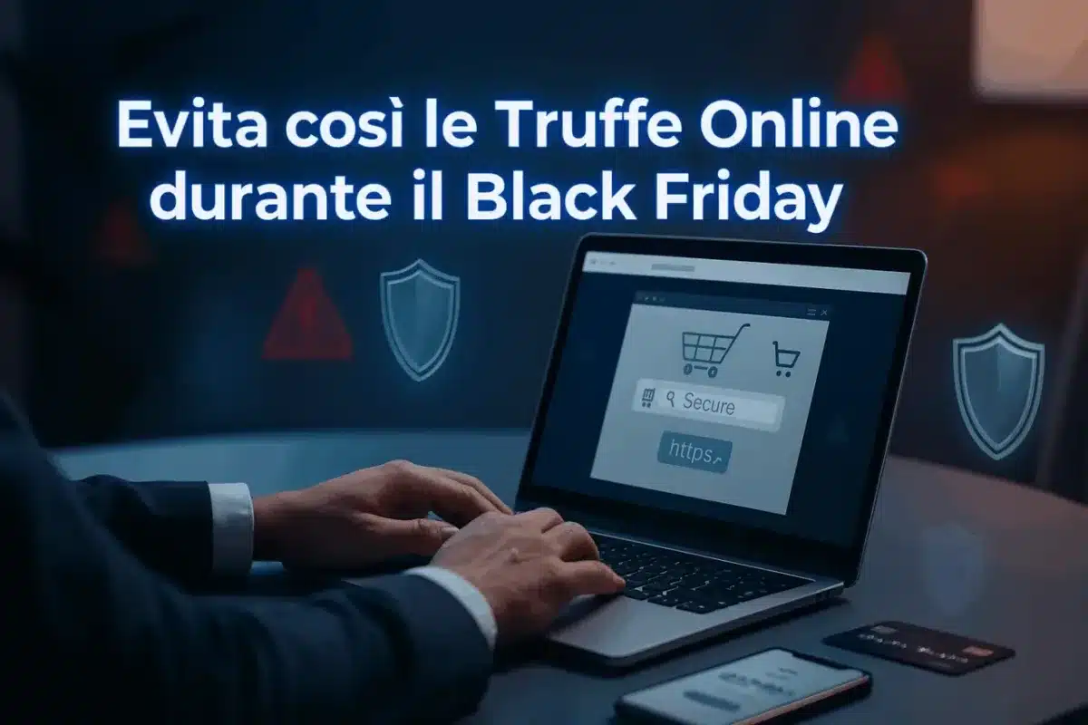 truffe online durante il Black Friday 2025