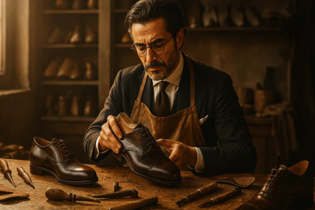 Alle radici di una tradizione... Già perché il nostro Paese ha una storia profondamente legata al mondo della calzatura artigianale