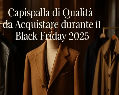 Con il Black Friday 2025 puoi approfittare degli sconti per acquistare un capospalla di qualità
