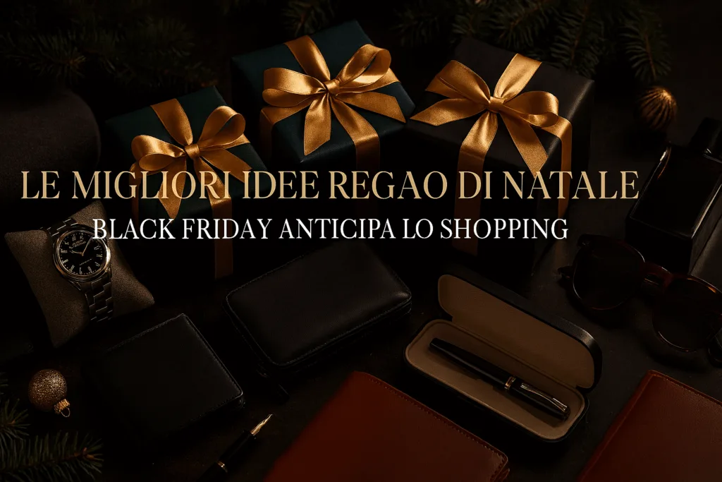 Le migliori idee regalo di Natale per lui e per lei da comprare in anticipo grazie al Black Friday. Il Black Friday 2025 offre l'opportunità di fare idee regalo di Natale pensati senza che l'aspetto economico diventi proibitivo. Ma l'approccio deve rimanere lo stesso: comprare con intenzione, non con impulso