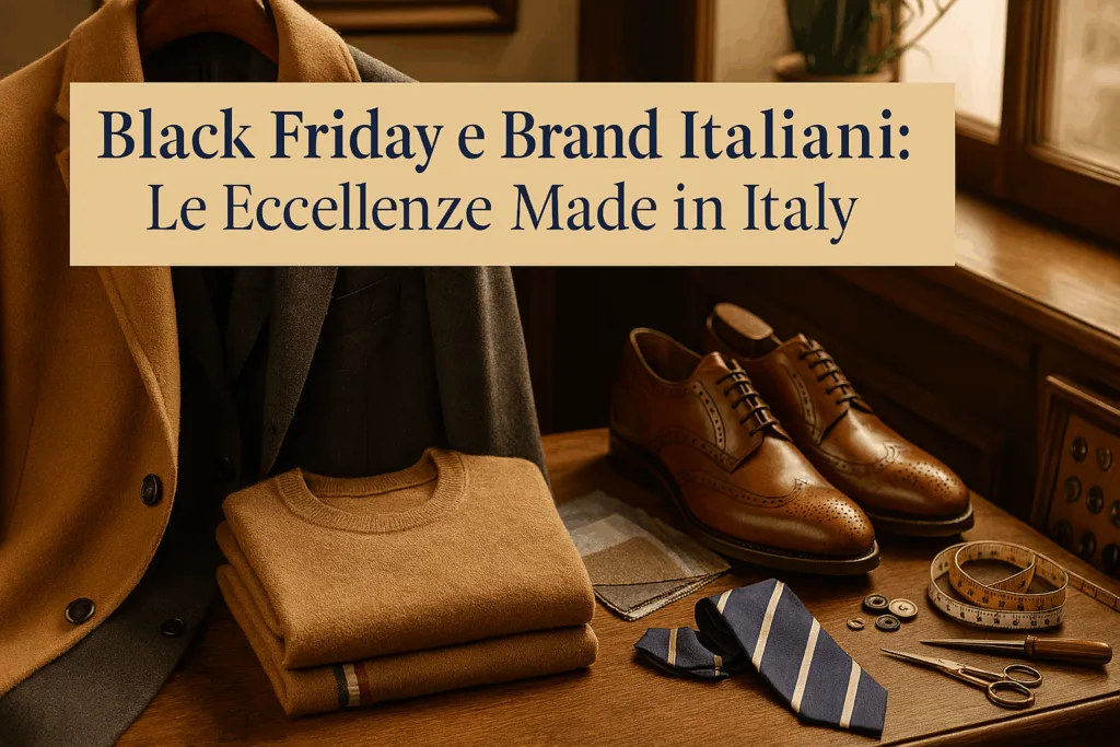 Black Friday 2025 e brand italiani, ecco le nostre eccellenze che un uomo non può perdere. Black Friday 2025 e brand italiani: le eccellenze che un uomo non può perdere