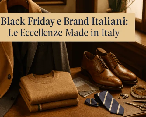 Black Friday 2025 e brand italiani: le eccellenze che un uomo non può perdere