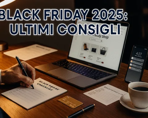 Ultimi consigli per un uomo prima degli acquisti nel Black Friday 2025