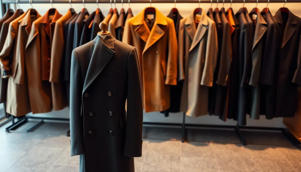 I modelli dei cappotti maschili. cappotti maschili