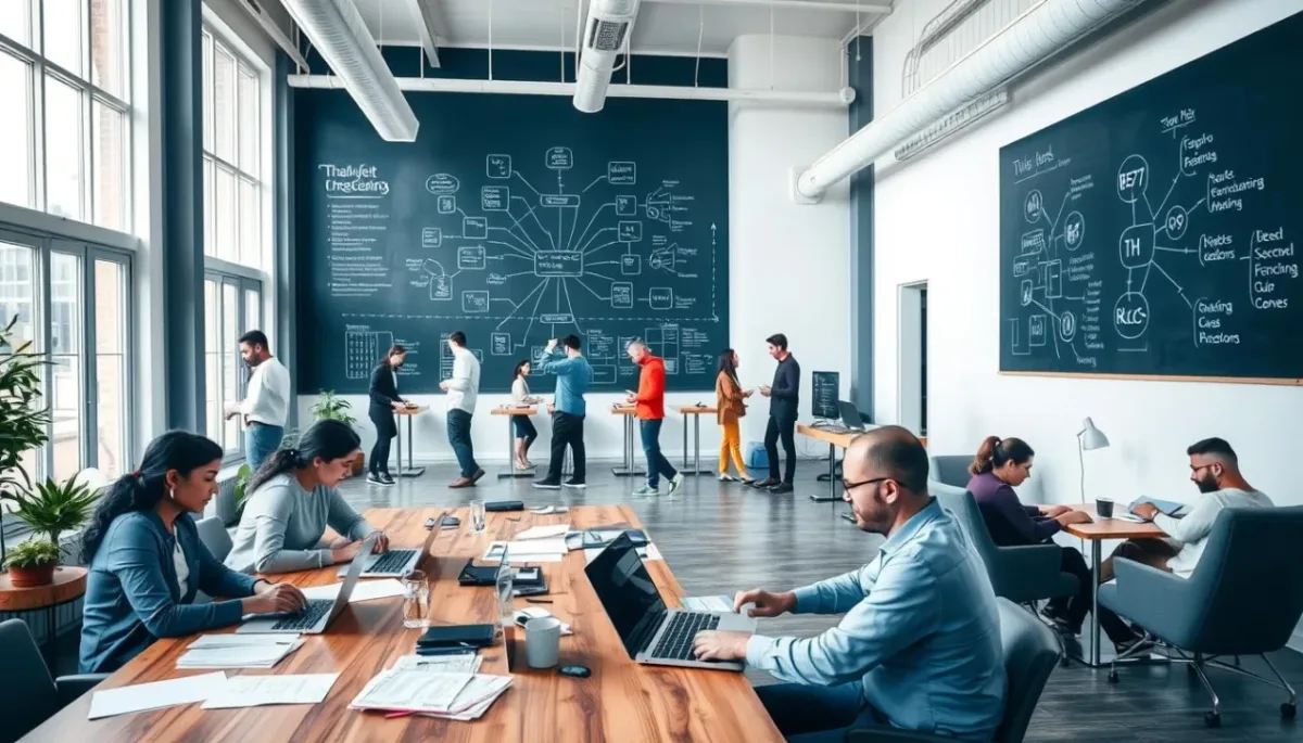 co-working uomo manager