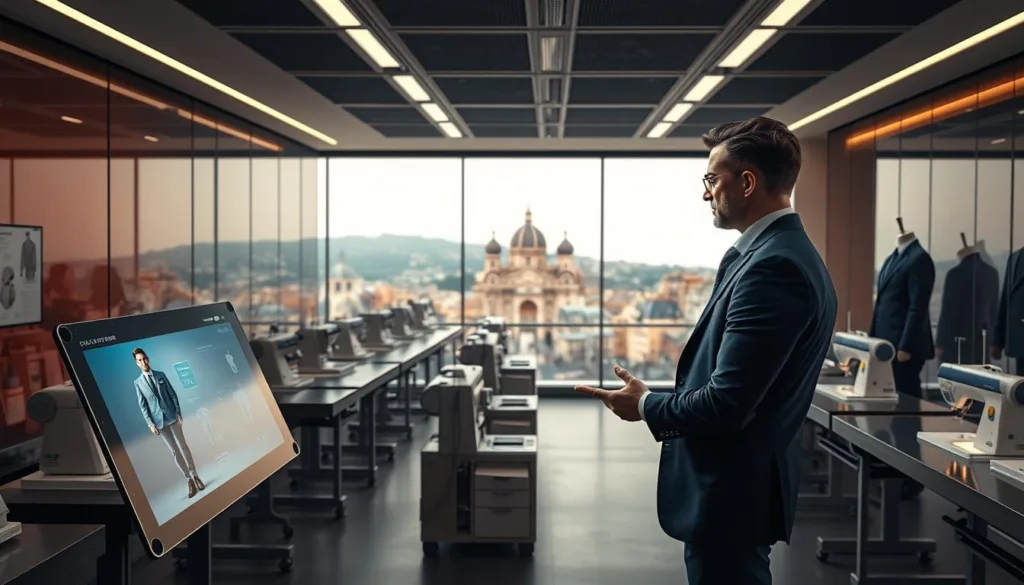 configuratore abbigliamento su misura digitale