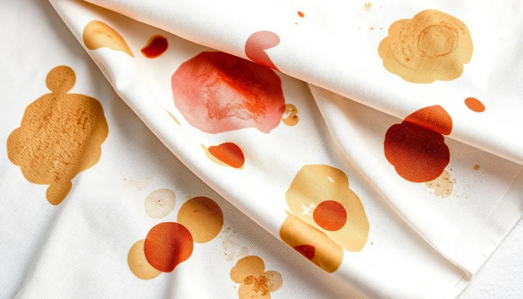 Rimedi contro le macchie sul cotone. macchie cotone