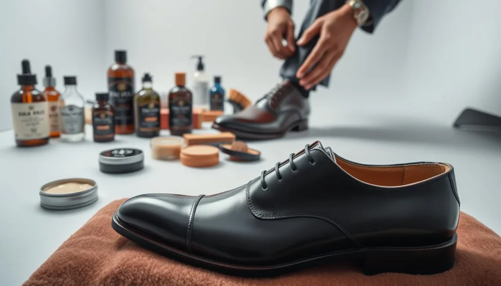 manutenzione calzature premium